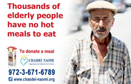 Thousands of elderly people have no hot meals to eat