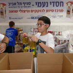 Preparations have begun for a food distribution operation for Rosh Hashanah for those in need, the elderly, and Holocaust survivors