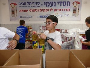 Preparations have begun for a food distribution operation for Rosh Hashanah for those in need, the elderly, and Holocaust survivors