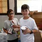 Rosh Hashanah Donations Prepared by Volunteers