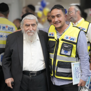 Thanking Zaka Volunteers