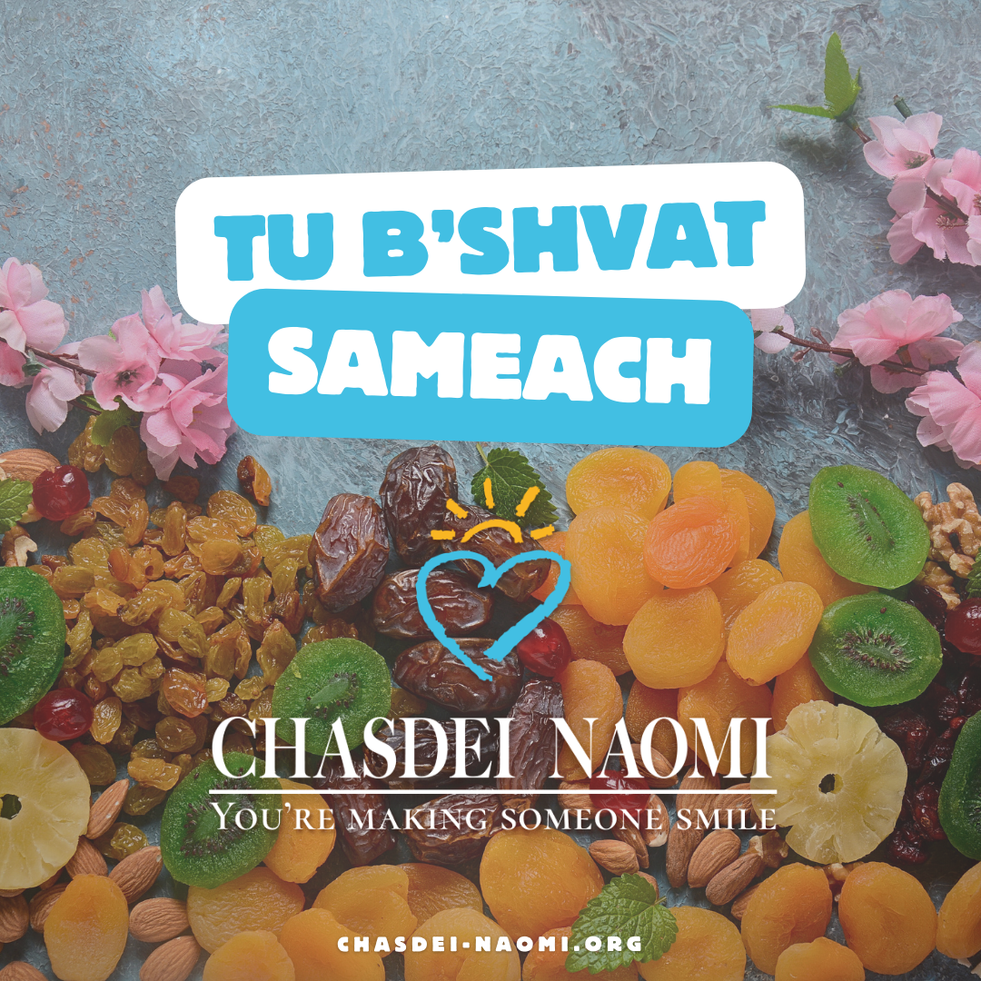 Tu Bishvat for Hospitals in Israel Chasdei Naomi