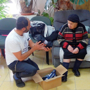 Winter kits for Holocaust Survivors in Jerusalem