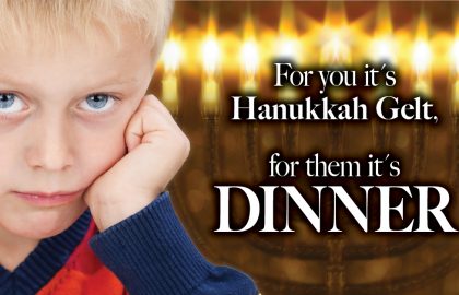 Hanukkah Gelt for Orphans & Youth at Risk – Chasdei Naomi Relaunches Project 😀👫