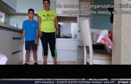 First in the world: Corona effect – Chasdei Naomi establishes the charity drone unit